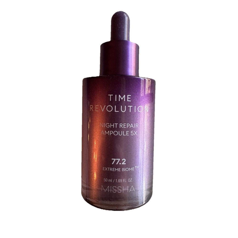 MISSHA Time Revolution Night repair Ampoule 5X 50ml Extreme Biome 77.2%